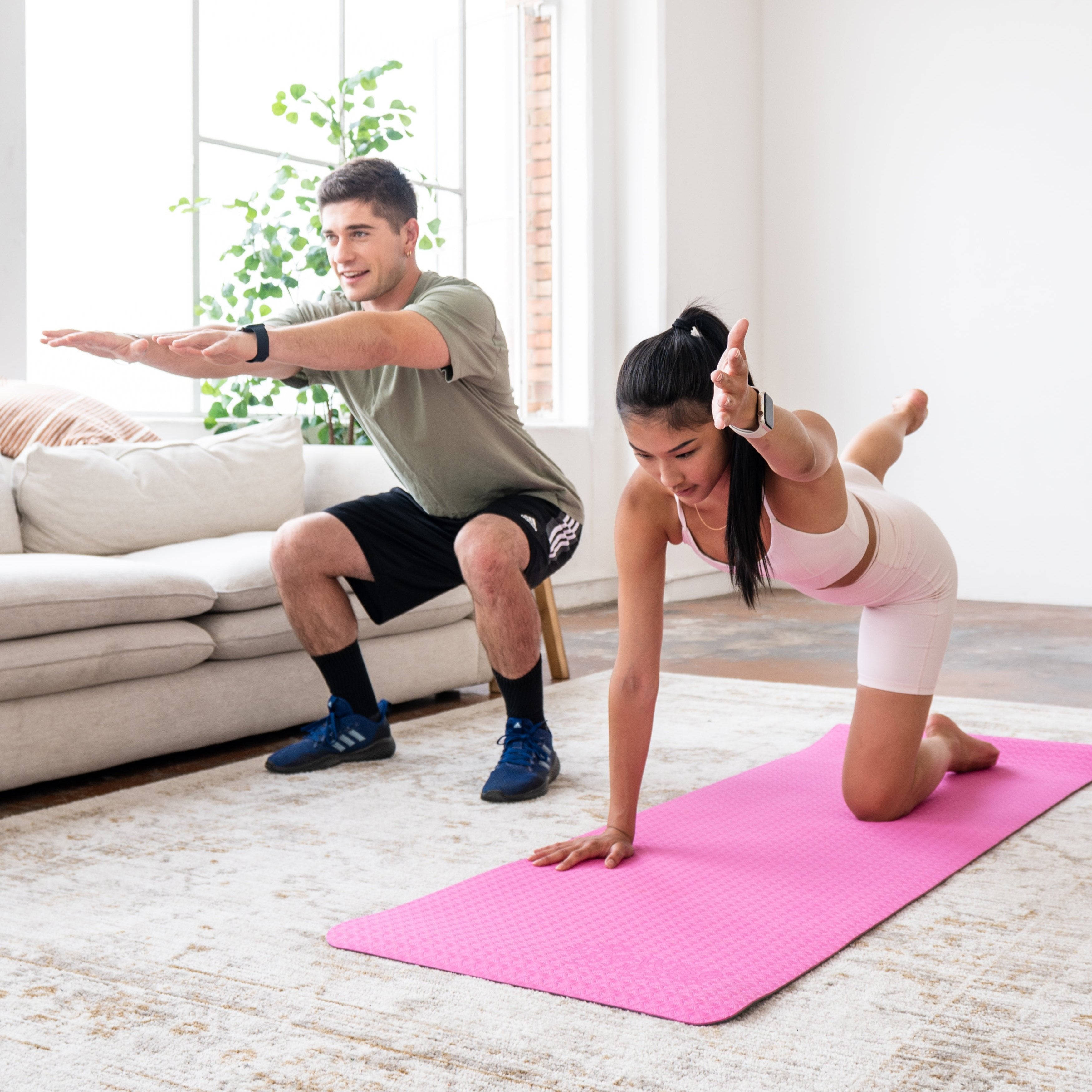 EcoWise Elite Yoga Mat 1/4'' thick